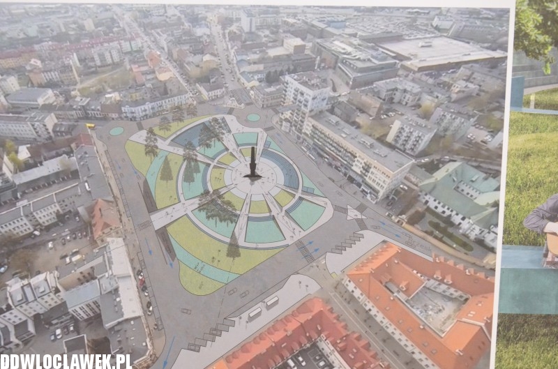 Projekty przebudowy placu Wolności autorstwa studentów Politechniki Poznańskiej