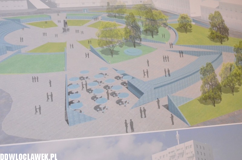 Projekty przebudowy placu Wolności autorstwa studentów Politechniki Poznańskiej
