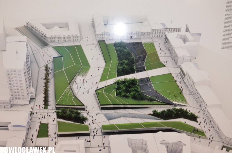 Projekty przebudowy placu Wolności autorstwa studentów Politechniki Poznańskiej