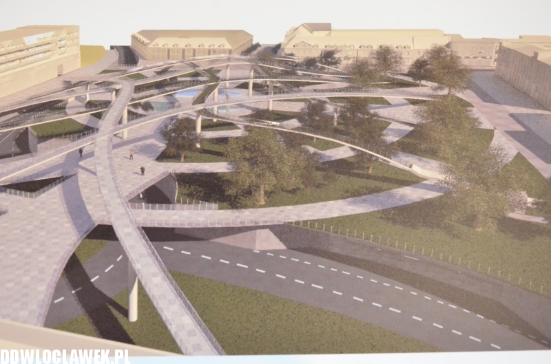 Projekty przebudowy placu Wolności autorstwa studentów Politechniki Poznańskiej