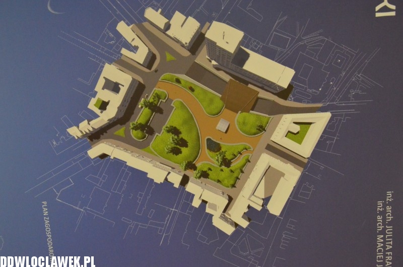 Projekty przebudowy placu Wolności autorstwa studentów Politechniki Poznańskiej