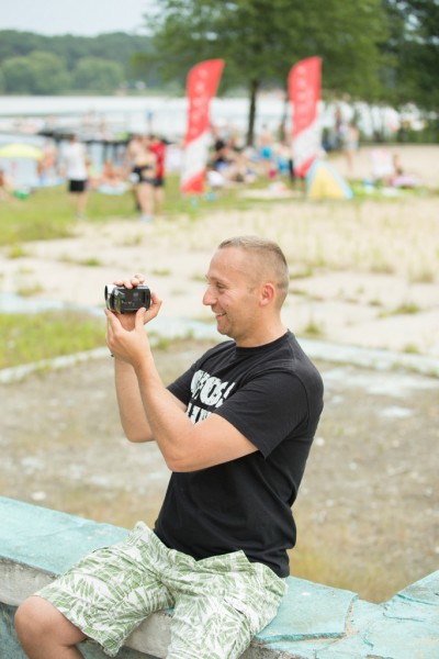 Piknik nad jeziorem Wikaryjskim