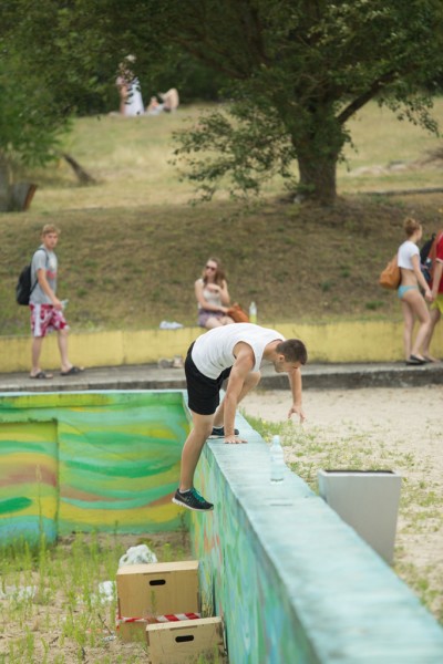 Piknik nad jeziorem Wikaryjskim