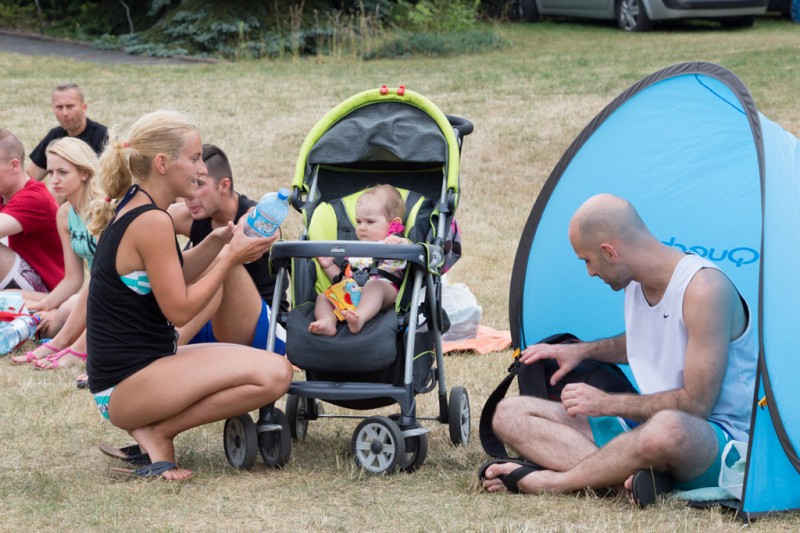 Piknik nad jeziorem Wikaryjskim