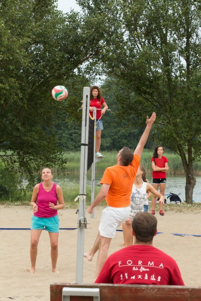 Piknik nad jeziorem Wikaryjskim