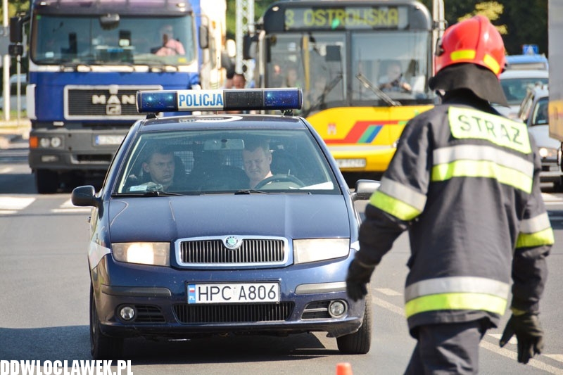 Groźny wypadek drogowy w centrum