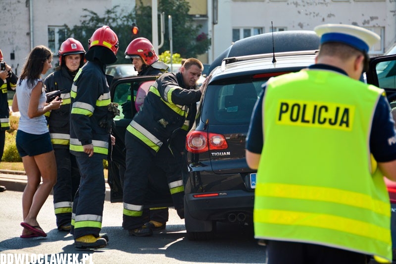 Groźny wypadek drogowy w centrum