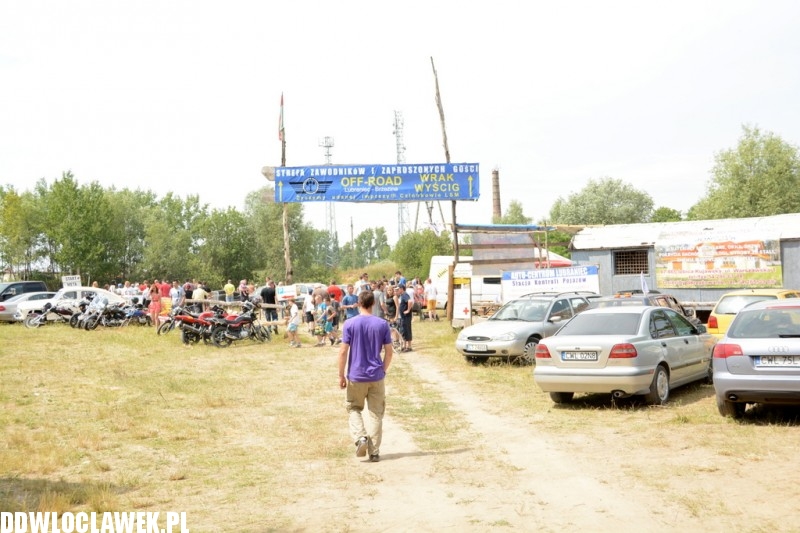 Wrak wyścig na torze w Lubrańcu