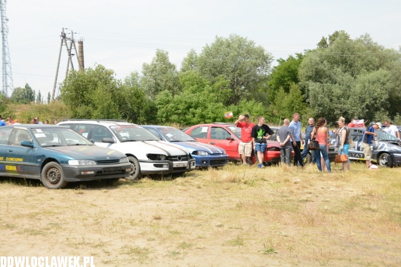 Wrak wyścig na torze w Lubrańcu