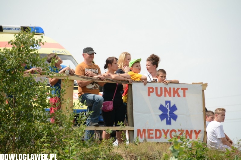 Wrak wyścig na torze w Lubrańcu