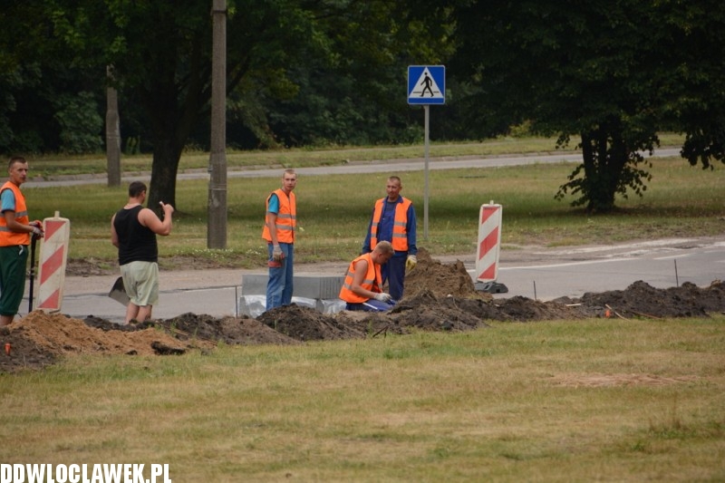 Remont alei Kazimierza Wielkiego