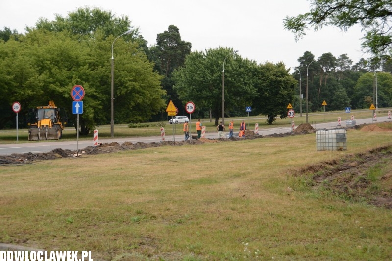 Remont alei Kazimierza Wielkiego