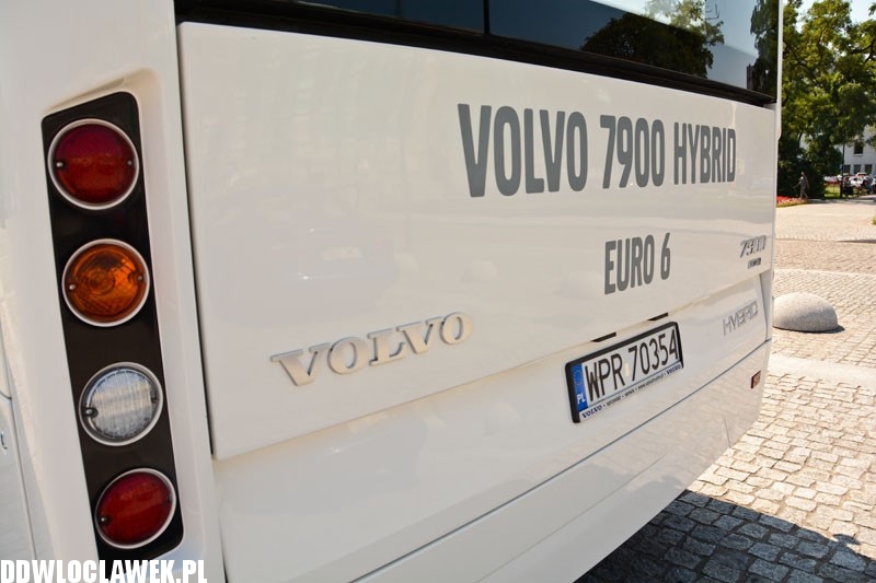 Prezentacja autobusu Volvo 7900 hybrid