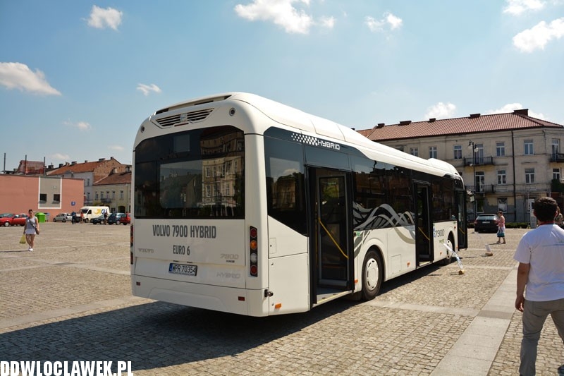 Prezentacja autobusu Volvo 7900 hybrid