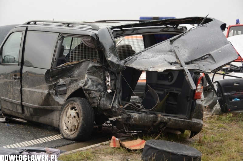 Karambol na autostradzie A1