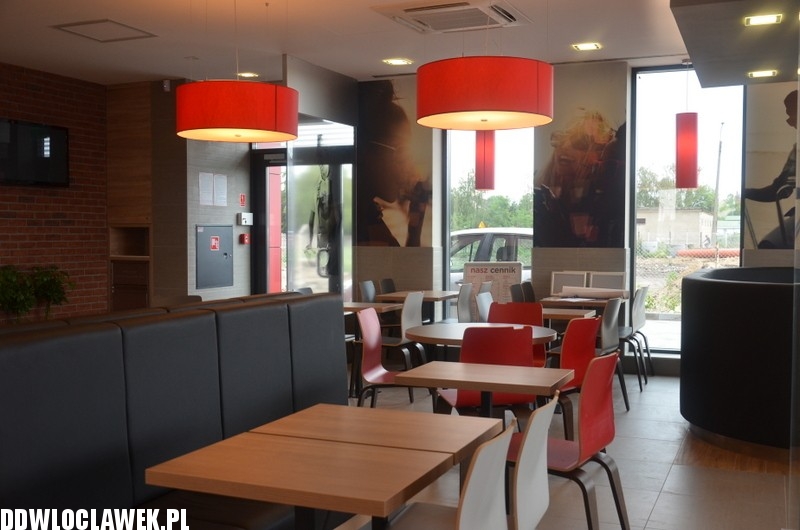 KFC Drive dzień przed oficjalnym otwarciem