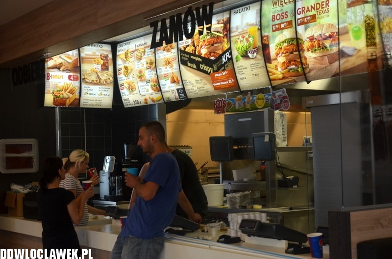 KFC Drive dzień przed oficjalnym otwarciem