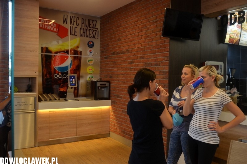 KFC Drive dzień przed oficjalnym otwarciem