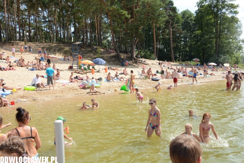 Kąpielisko nad jeziorem Wikaryjskim