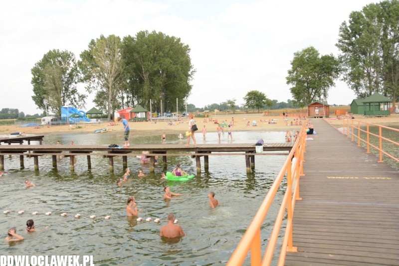 Kąpielisko nad jeziorem Borzymowskim