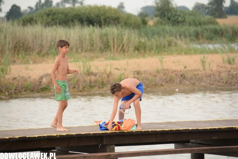 Kąpielisko nad jeziorem Borzymowskim