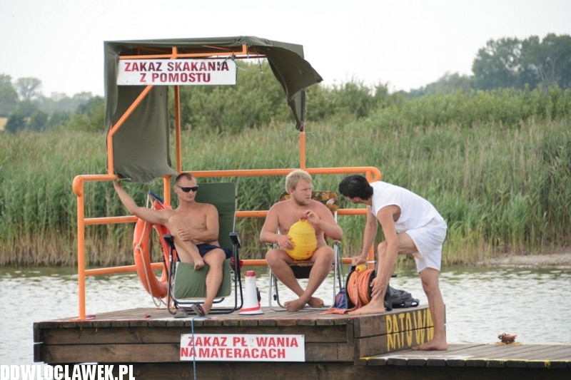 Kąpielisko nad jeziorem Borzymowskim