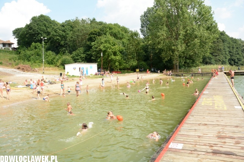 Kąpielisko nad jeziorem Chodeckim