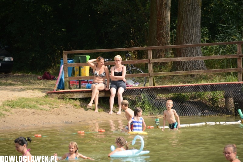 Kąpielisko nad jeziorem Chodeckim