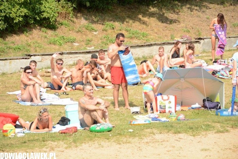 Kąpielisko nad jeziorem Chodeckim