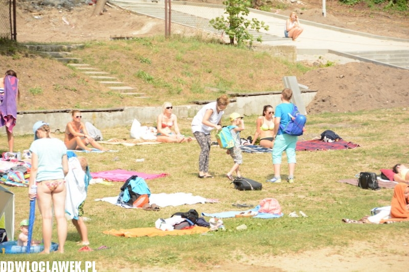 Kąpielisko nad jeziorem Chodeckim