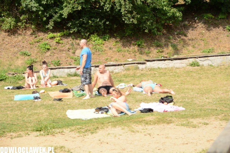 Kąpielisko nad jeziorem Chodeckim