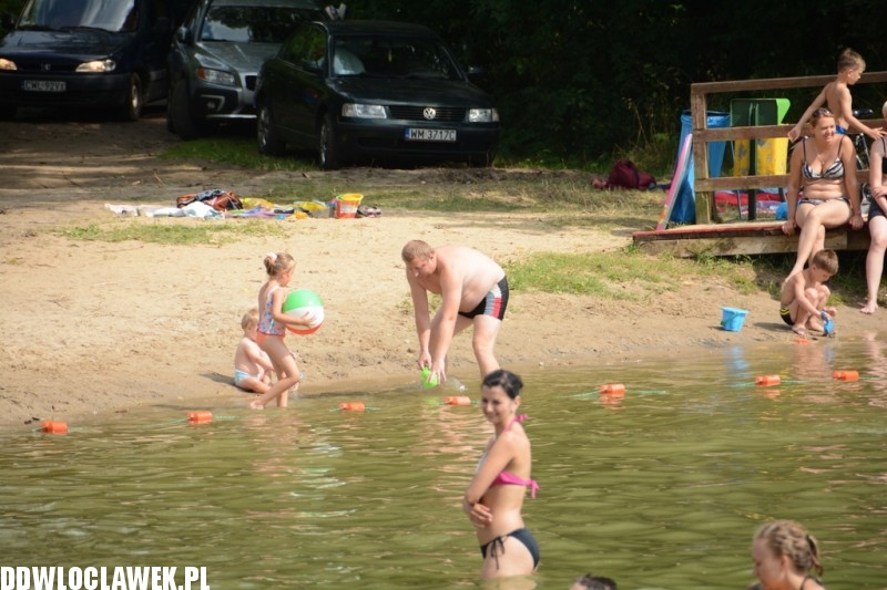 Kąpielisko nad jeziorem Chodeckim