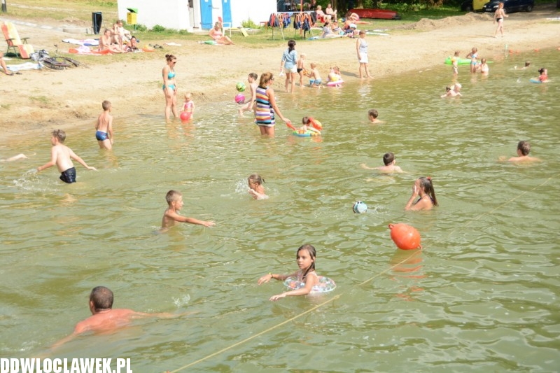 Kąpielisko nad jeziorem Chodeckim