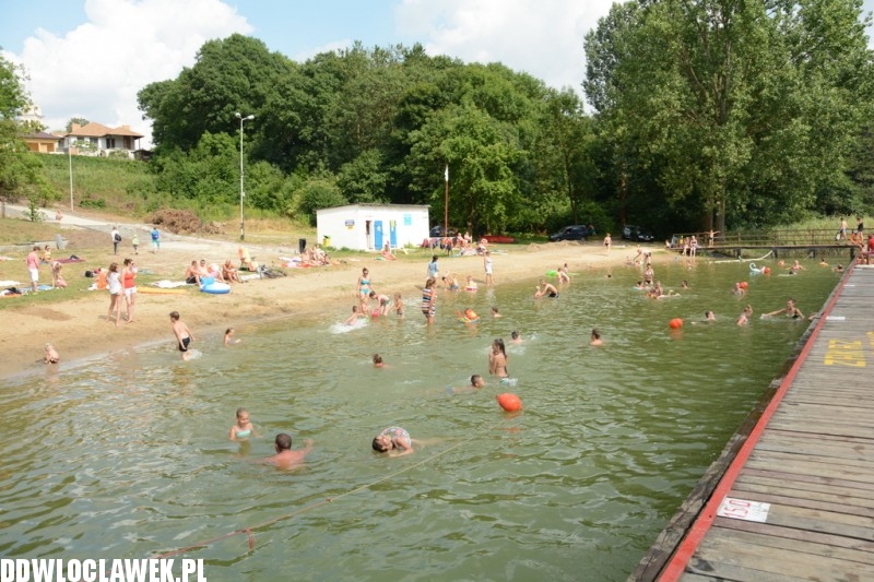 Kąpielisko nad jeziorem Chodeckim