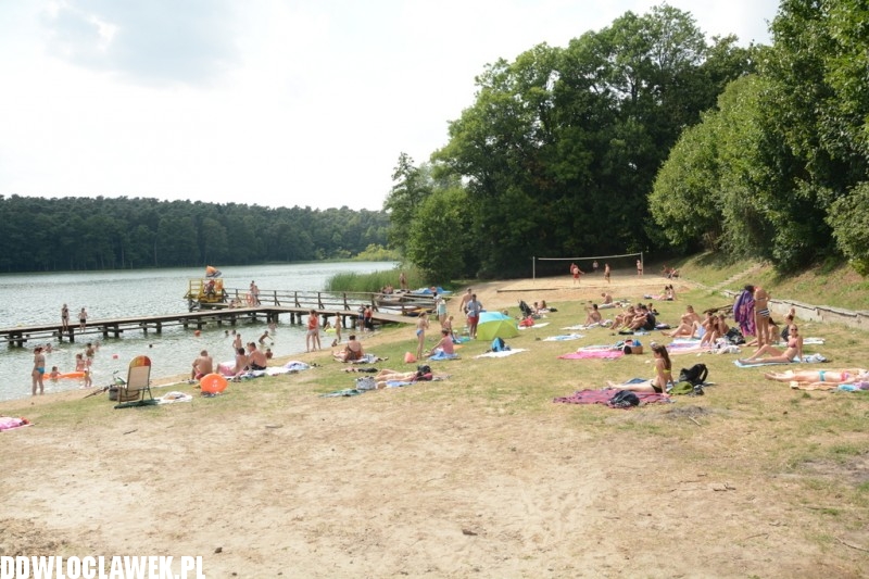 Kąpielisko nad jeziorem Chodeckim