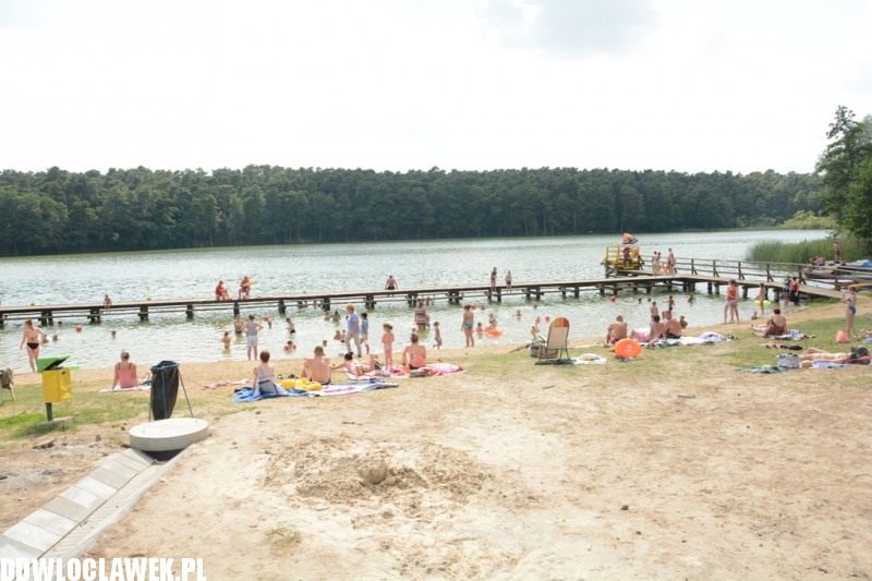 Kąpielisko nad jeziorem Chodeckim