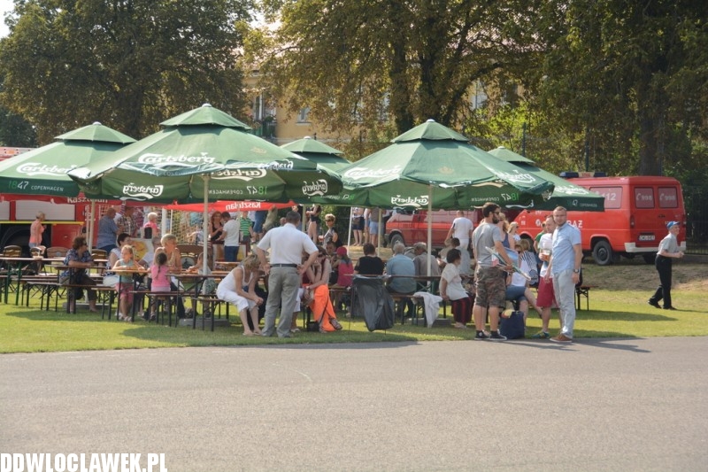 Manewry strażackie w Choceniu