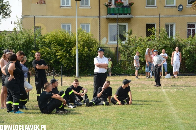 Manewry strażackie w Choceniu