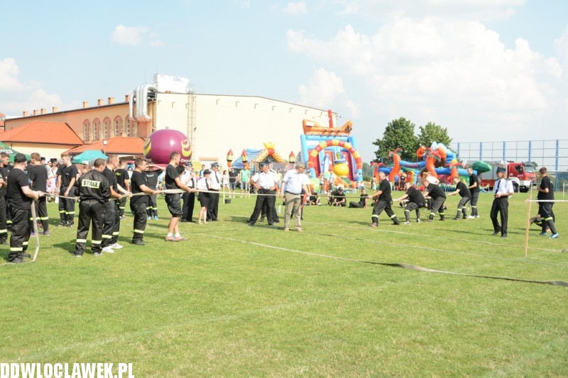 Manewry strażackie w Choceniu