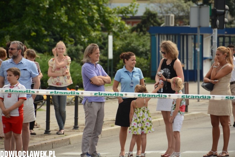 Włocławianie przy trasie Tour de Pologne
