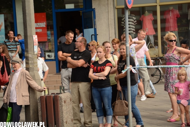 Włocławianie przy trasie Tour de Pologne