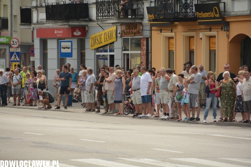 Włocławianie przy trasie Tour de Pologne