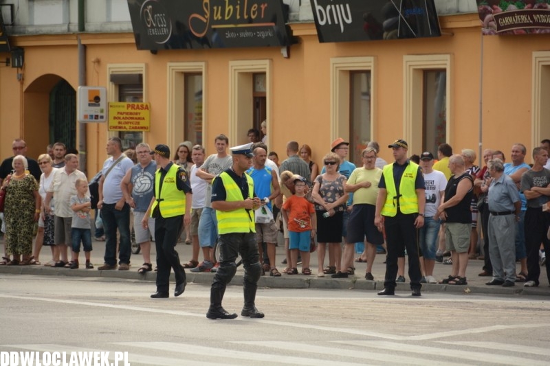 Włocławianie przy trasie Tour de Pologne