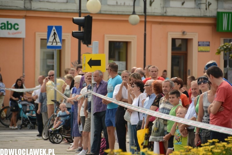 Włocławianie przy trasie Tour de Pologne