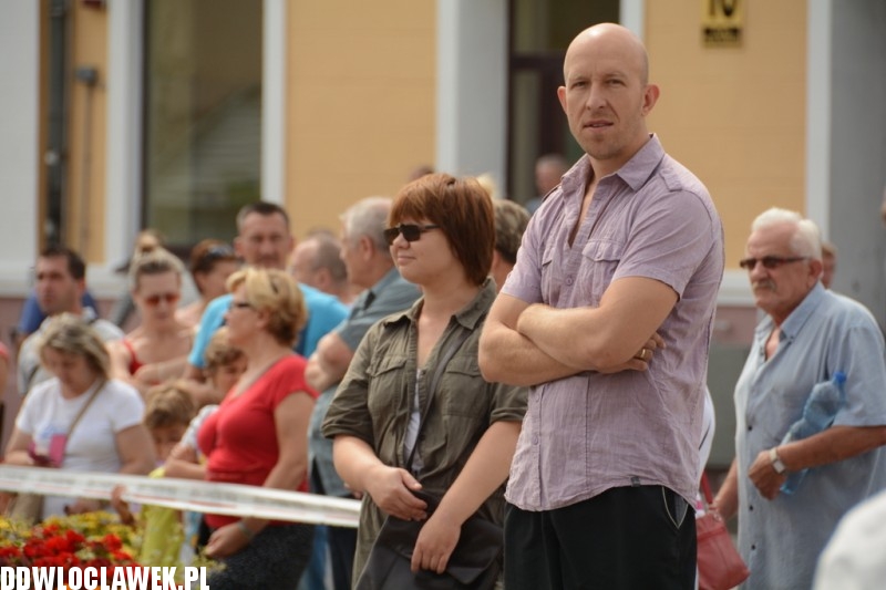 Włocławianie przy trasie Tour de Pologne
