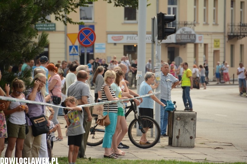 Włocławianie przy trasie Tour de Pologne