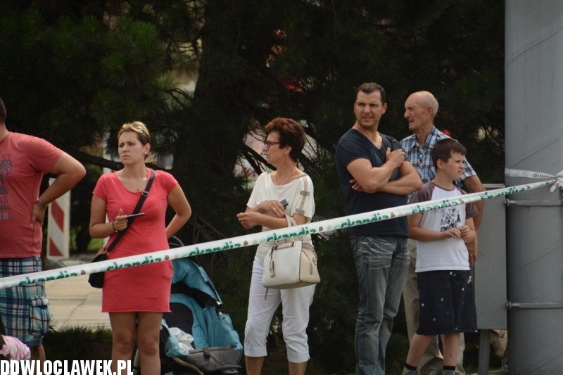 Włocławianie przy trasie Tour de Pologne