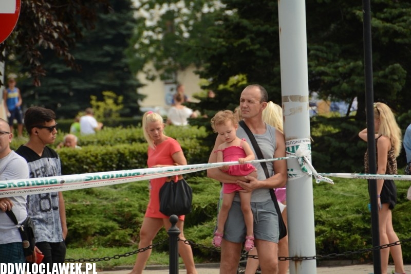 Włocławianie przy trasie Tour de Pologne