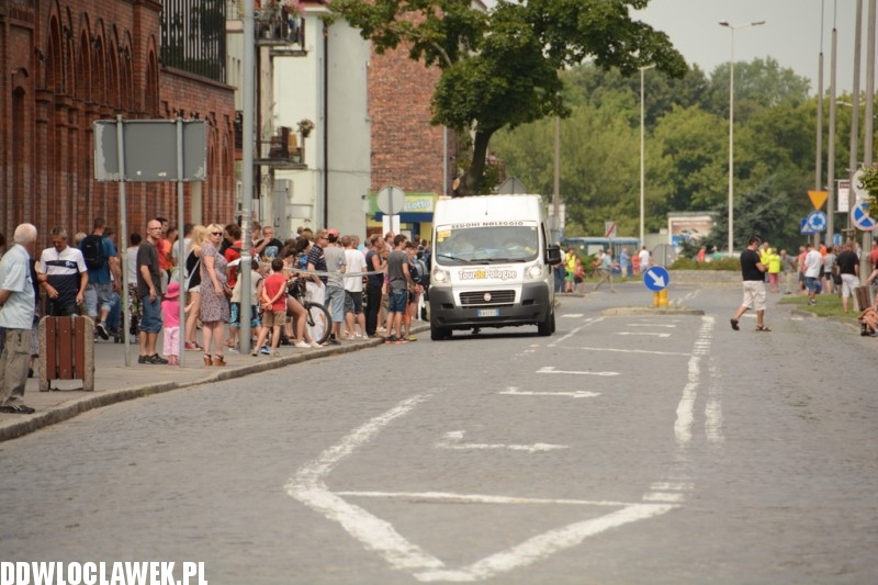 Włocławianie przy trasie Tour de Pologne