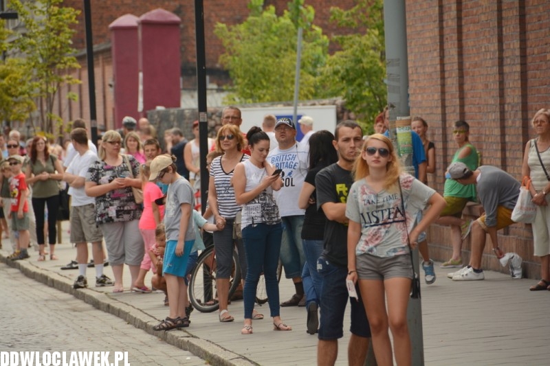 Włocławianie przy trasie Tour de Pologne